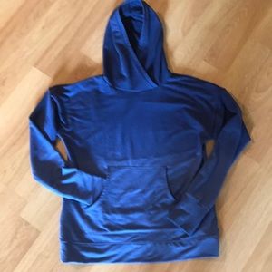 Calia two tone blue sweat shirt